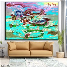 Mẫu Rồng,công,phượng mã số 524TRC
