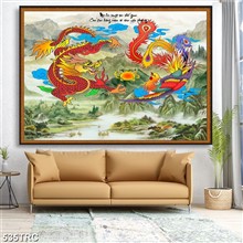 Mẫu Rồng,công,phượng mã số 535TRC