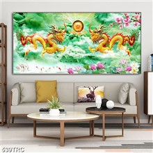 Mẫu Rồng,công,phượng mã số 539TRC