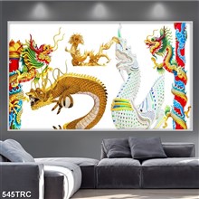 Mẫu Rồng,công,phượng mã số 545TRC