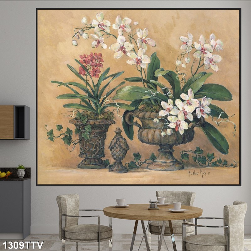 Tranh sơn dầu tĩnh vật hoa quả 1309TTV