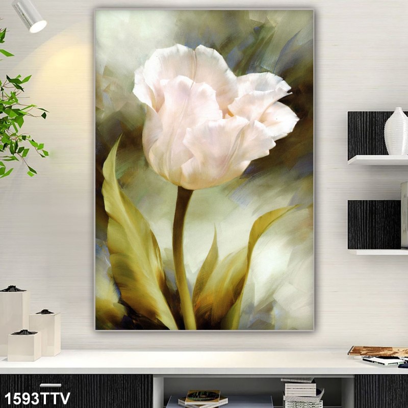 Tranh sơn dầu tĩnh vật hoa quả 1593TTV