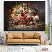 Mẫu Tranh sơn dầu tĩnh vật hoa quả mã số 0292TTV