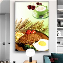 Mẫu Tranh sơn dầu tĩnh vật hoa quả mã số 0316TTV
