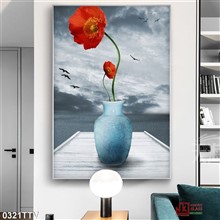 Mẫu Tranh sơn dầu tĩnh vật hoa quả mã số 0321TTV