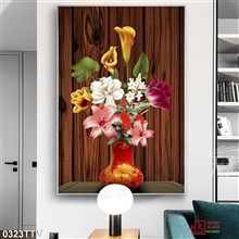Mẫu Tranh sơn dầu tĩnh vật hoa quả mã số 0323TTV