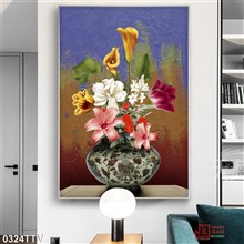 Mẫu Tranh sơn dầu tĩnh vật hoa quả mã số 0324TTV