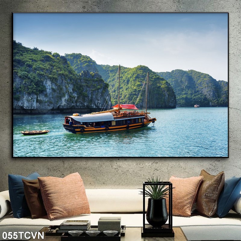 Tranh thắng cảnh việt nam 055TCVN