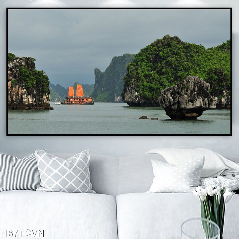 Tranh thắng cảnh việt nam 167TCVN