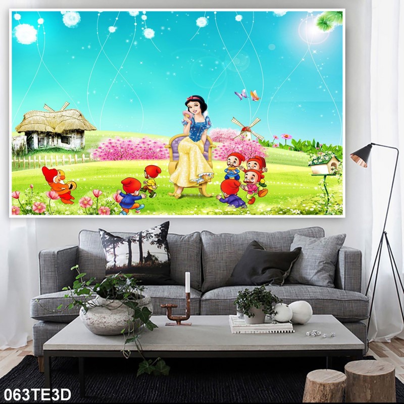 Tranh 3D trẻ em 063TE3D