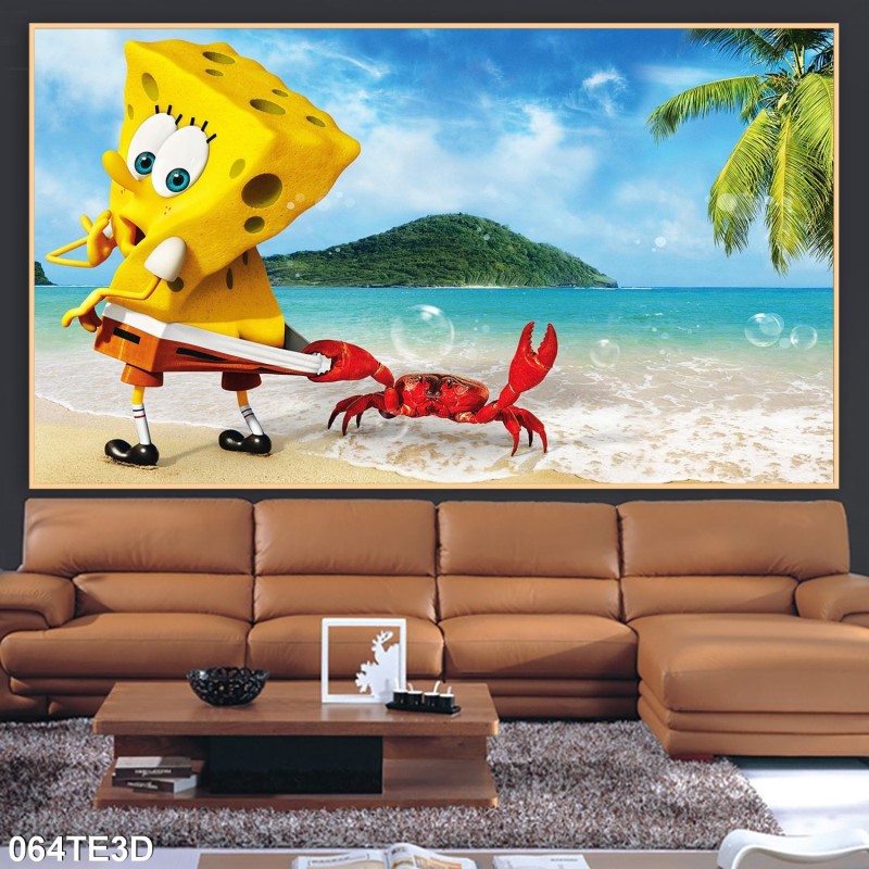Tranh 3D trẻ em 064TE3D