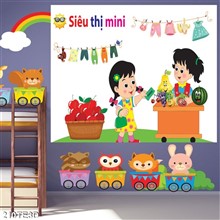 Mẫu Tranh 3D trẻ em mã số 210TE3D