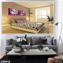 Mẫu Tranh hoa mã số 2369HQ