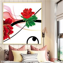 Mẫu Tranh hoa mã số 2393HQ
