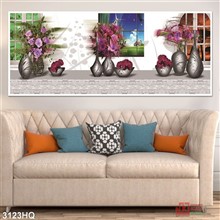 Mẫu Tranh hoa mã số 3123HQ
