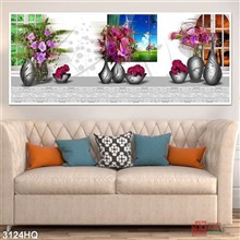 Mẫu Tranh hoa mã số 3124HQ