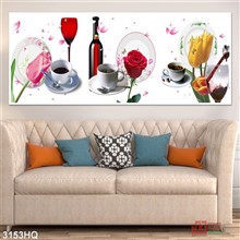 Mẫu Tranh hoa mã số 3153HQ