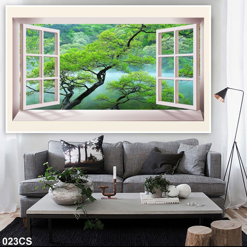 Tranh cửa sổ 023CS