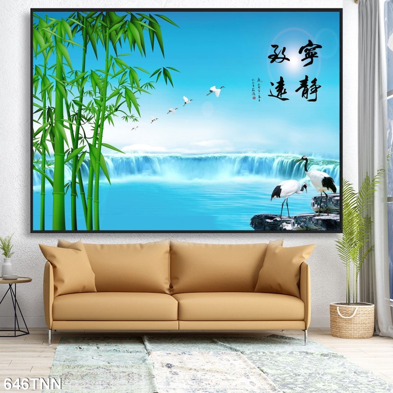 Tranh phong cảnh thiên nhiên 646TNN