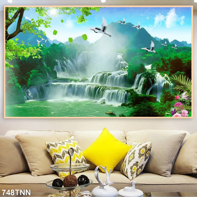 Tranh phong cảnh thiên nhiên 748TNN