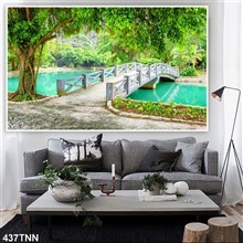 Mẫu Tranh phong cảnh thiên nhiên mã số 437TNN