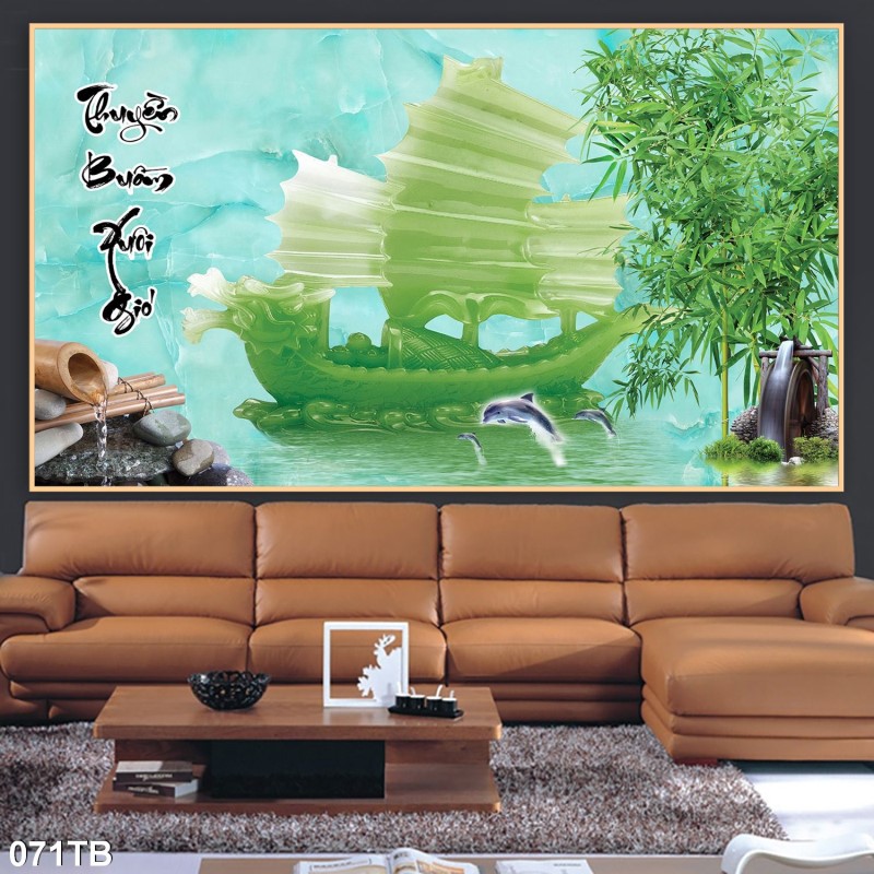 Tranh thuận buồm xuôi gió 071TB