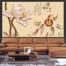 Mẫu Tranh giả ngọc, điêu khắc gỗ mã số 207TN