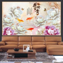 Mẫu Tranh giả ngọc, điêu khắc gỗ mã số 574TN