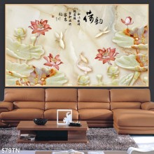 Mẫu Tranh giả ngọc, điêu khắc gỗ mã số 579TN