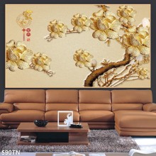 Mẫu Tranh giả ngọc, điêu khắc gỗ mã số 590TN