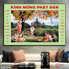 Mẫu Tranh phật giáo mã số 606TPG