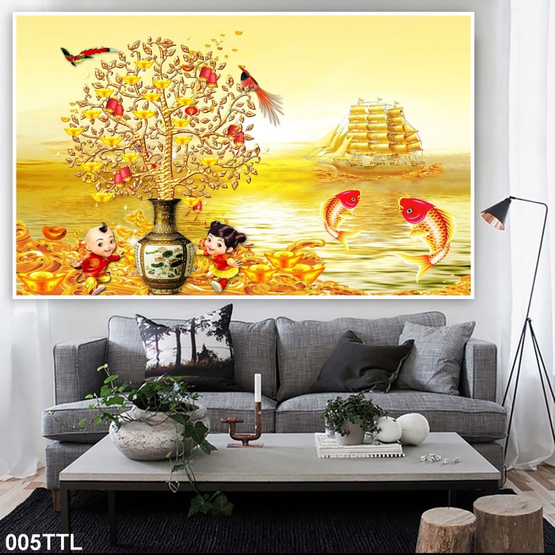Tranh Tài Lộc 005TTL