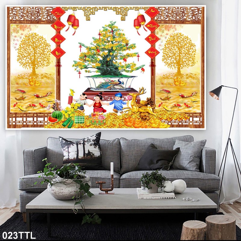 Tranh Tài Lộc 023TTL