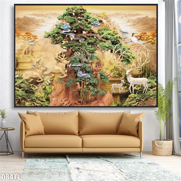 Tranh lụa 3D 084TL