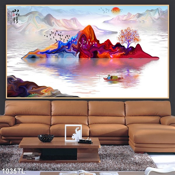 Tranh lụa 3D 1035TL