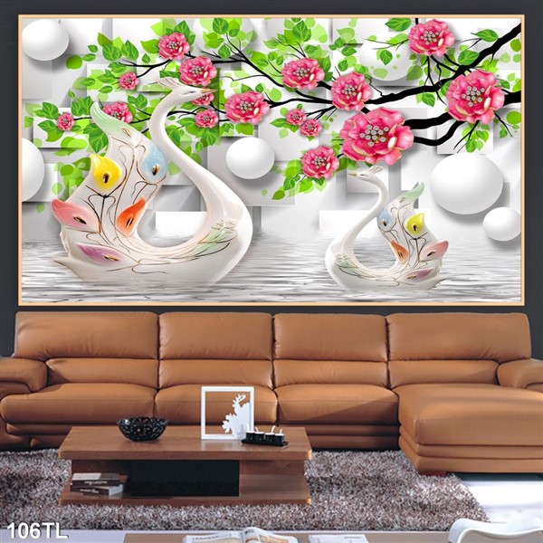 Tranh lụa 3D 106TL