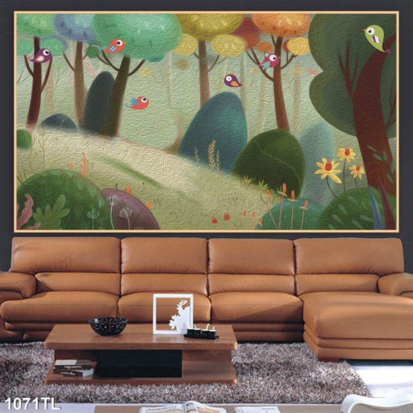 Tranh lụa 3D 1071TL