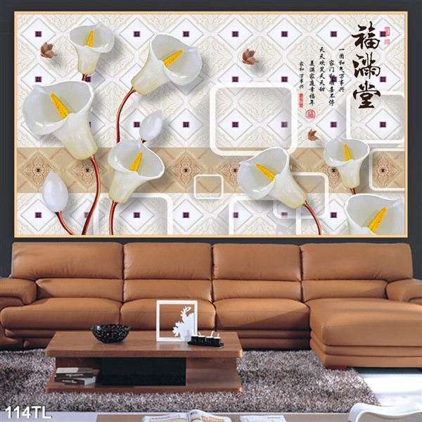Tranh lụa 3D 114TL