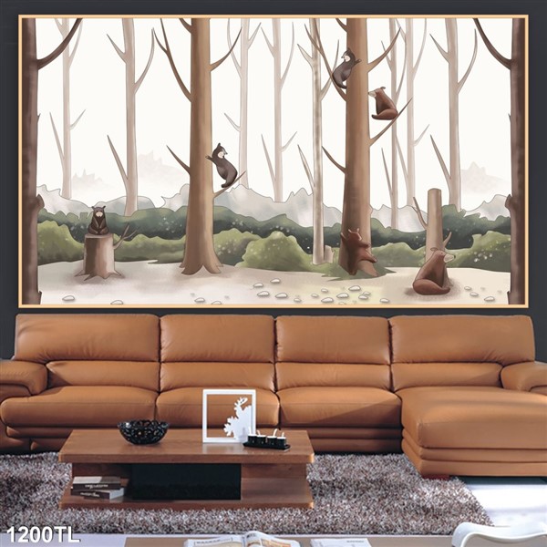 Tranh lụa 3D 1200TL