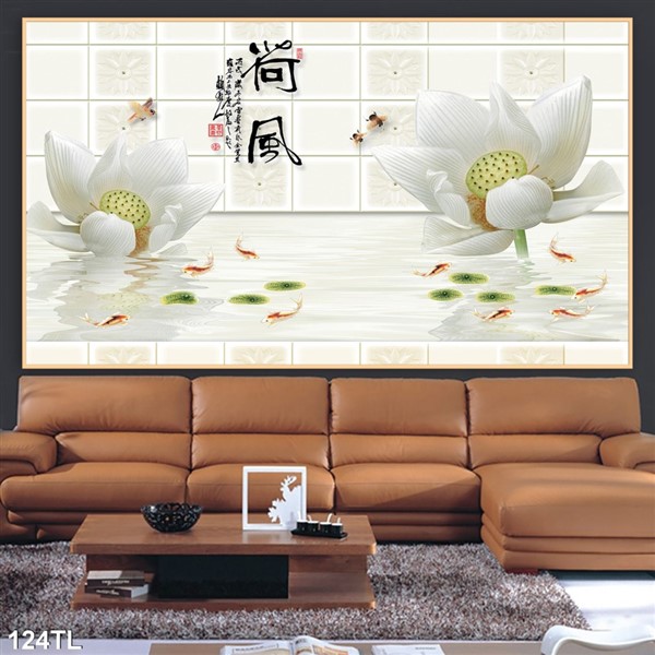 Tranh lụa 3D 124TL