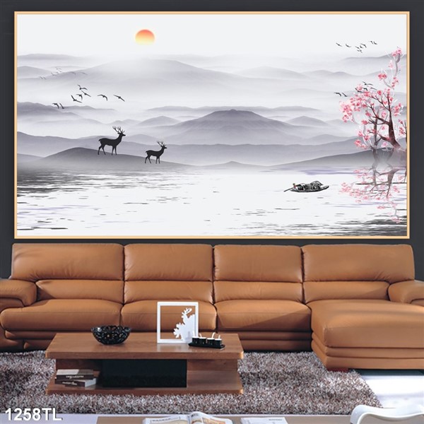 Tranh lụa 3D 1258TL