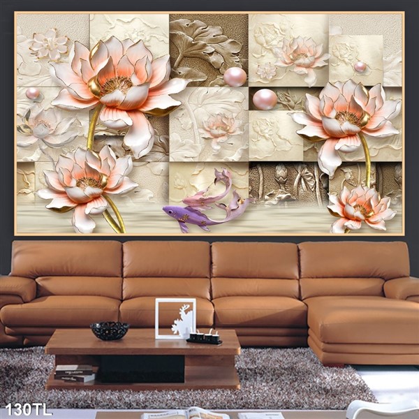 Tranh lụa 3D 130TL