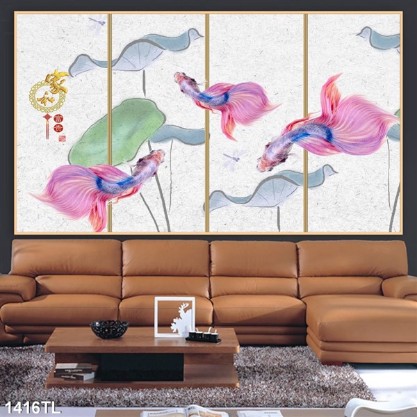 Tranh lụa 3D 1416TL