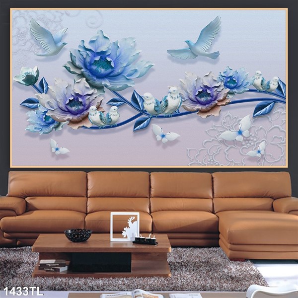Tranh lụa 3D 1433TL