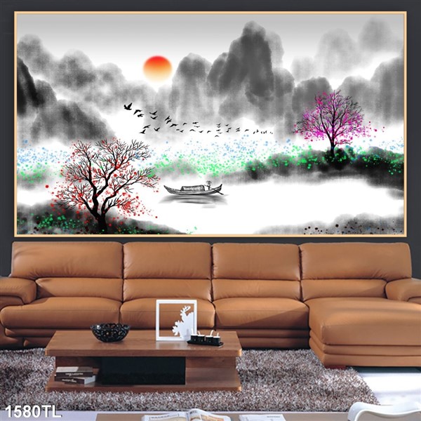 Tranh lụa 3D 1580TL