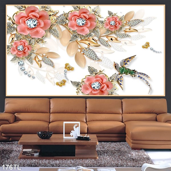 Tranh lụa 3D 176TL