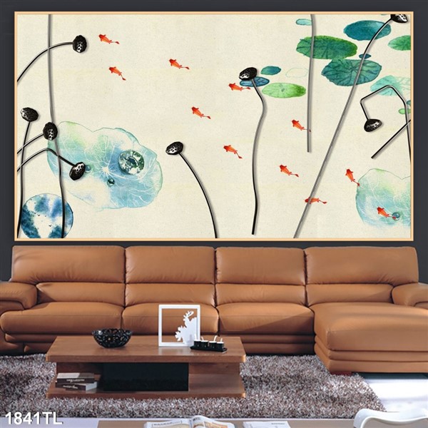 Tranh lụa 3D 1841TL