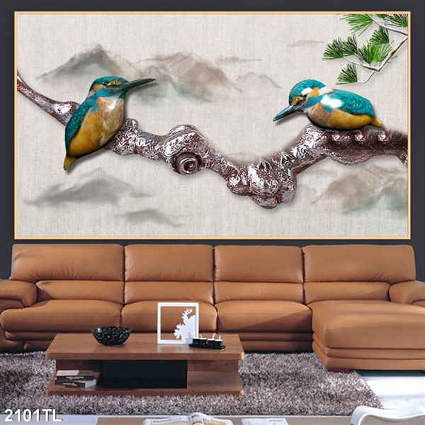 Tranh lụa 3D 2101TL