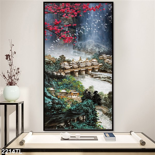 Tranh lụa 3D 2214TL