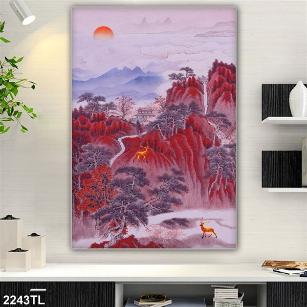 Tranh lụa 3D 2243TL